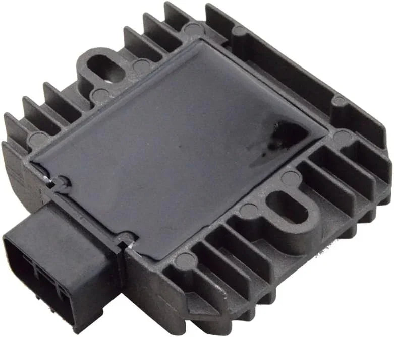 Motorcycle regulator rectifier for Kawasaki Ninja, black finned electronic part