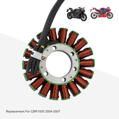 GOOFIT 18 Spulen 3 Draht Magnetzündungsgenerator Stator für Honda CBR1000 2004-2007