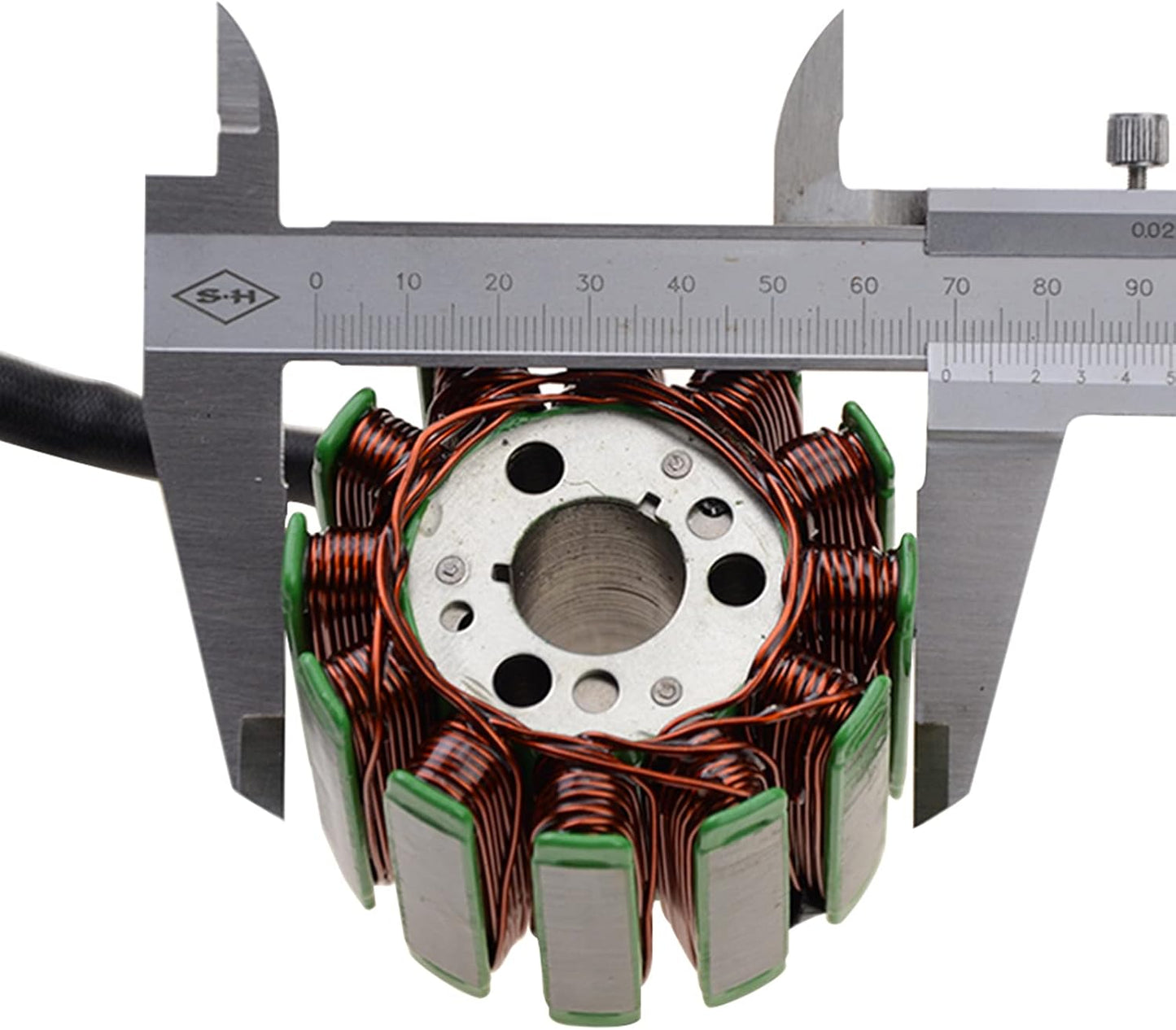 GOOFIT Stator magnéto 18 bobines 3 fils pour générateur d'allumage Yamaha YZF R1 2004-2008