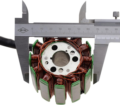 GOOFIT Stator magnéto 18 bobines 3 fils pour générateur d'allumage Yamaha YZF R1 2004-2008