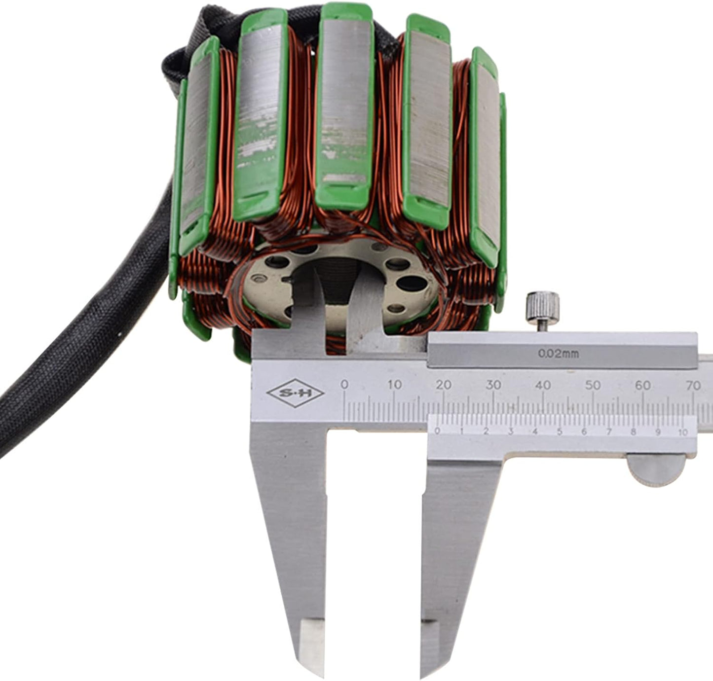GOOFIT Stator magnéto 18 bobines 3 fils pour générateur d'allumage Yamaha YZF R1 2004-2008
