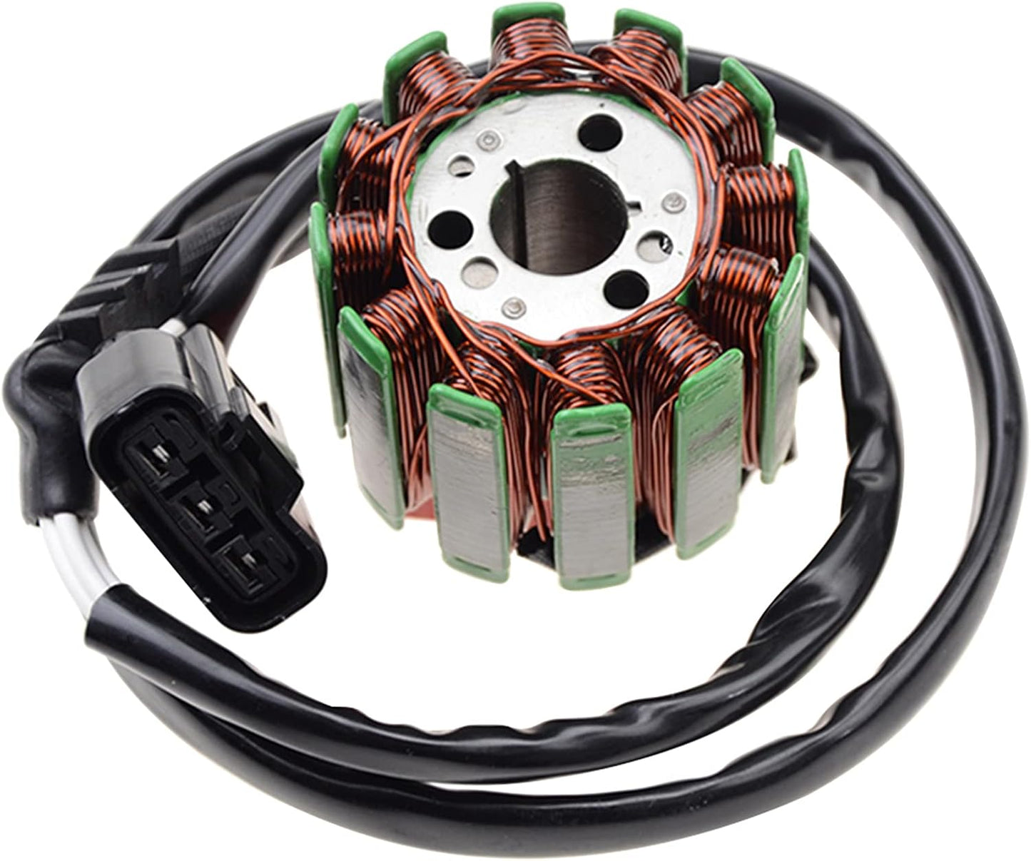 GOOFIT Stator magnéto 18 bobines 3 fils pour générateur d'allumage Yamaha YZF R1 2004-2008