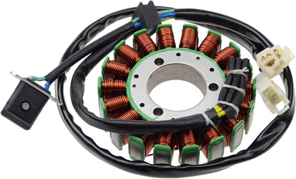 GOOFIT 18 Pole Magneto Stator for Hyosung GT650 Ignition Generator Replacement