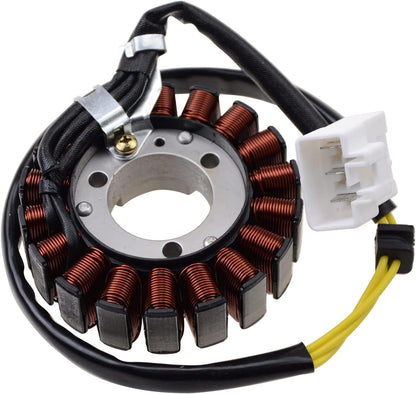 GOOFIT 18 Coil 3 Wire Stator for Honda SH150 2005-2012 Magneto Ignition Generator