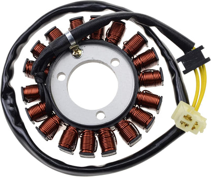 GOOFIT 18 Spulen 3 Draht Magnetzündung Stator für Suzuki GSX600 2006-2014 Zündgenerator