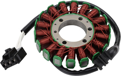 GOOFIT Stator Magnéto à 18 Bobines pour Yamaha YZF R6 2006-2014 Générateur d'Allumage