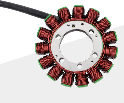 GOOFIT 15 Coil Magneto Stator for Kawasaki VN900 Vulcan 900 Classic Ignition Generator