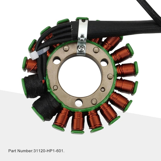 Honda TRX450R TRX450ER magneto stator coil with copper windings, part number 31120-HP1-601