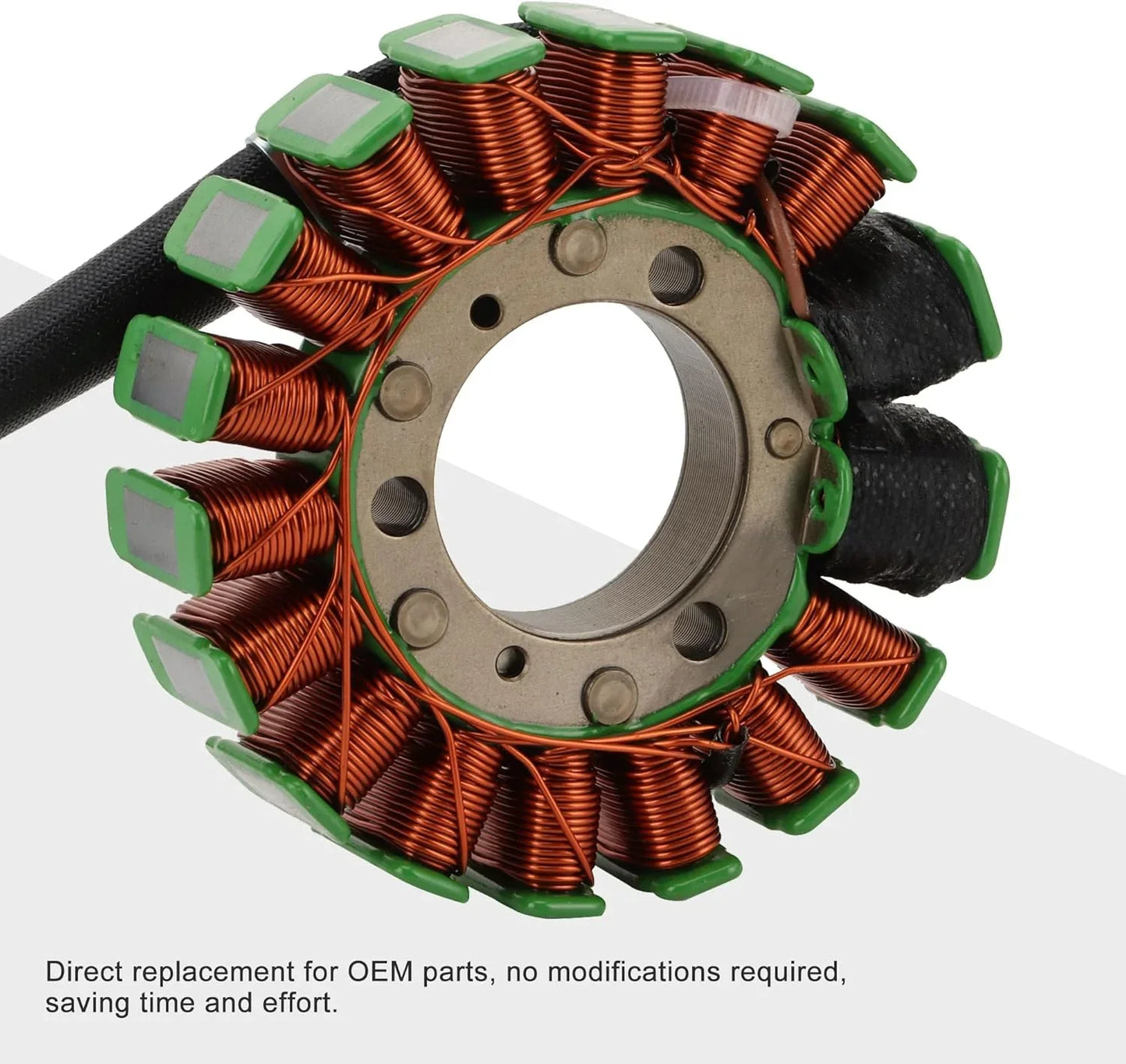 Honda TRX450R TRX450ER magneto stator replacement part with copper coil winding