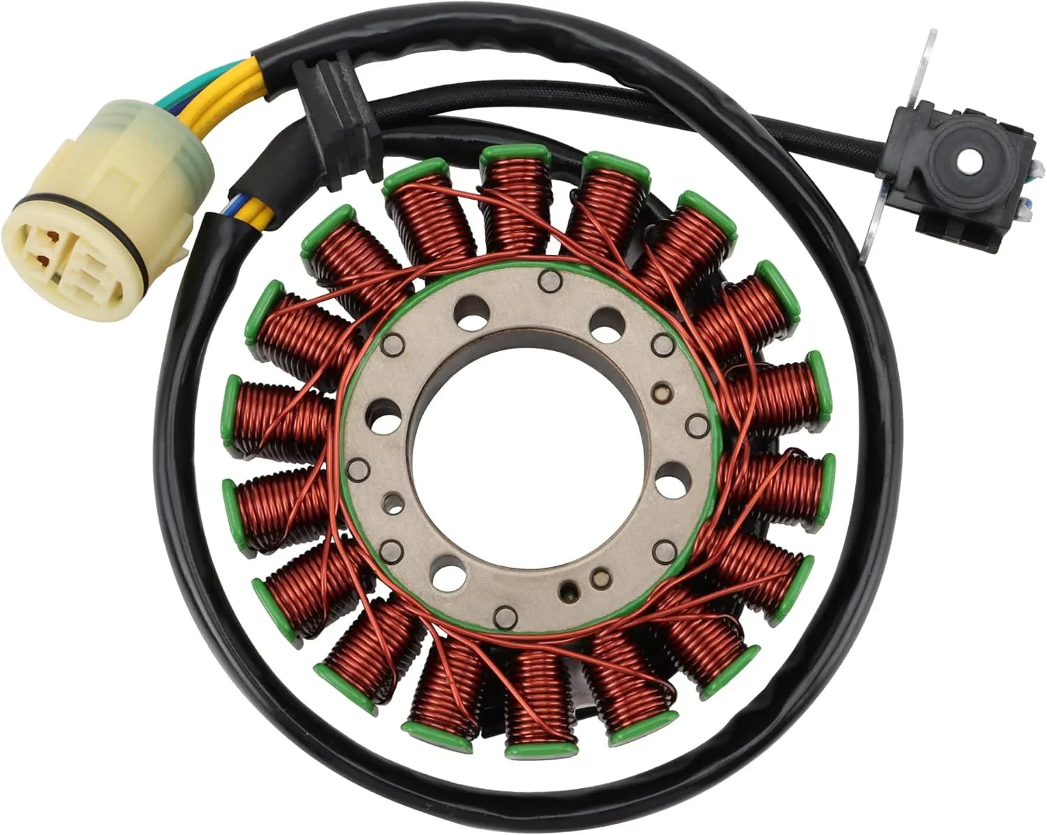 Honda TRX420 Rancher stator assembly with copper coils and wiring harness