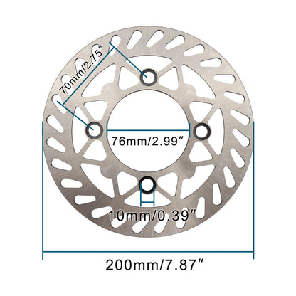 200mm Brake Disc Rotor for 50cc-160cc SDG Wheel Pit Dirt Bike
