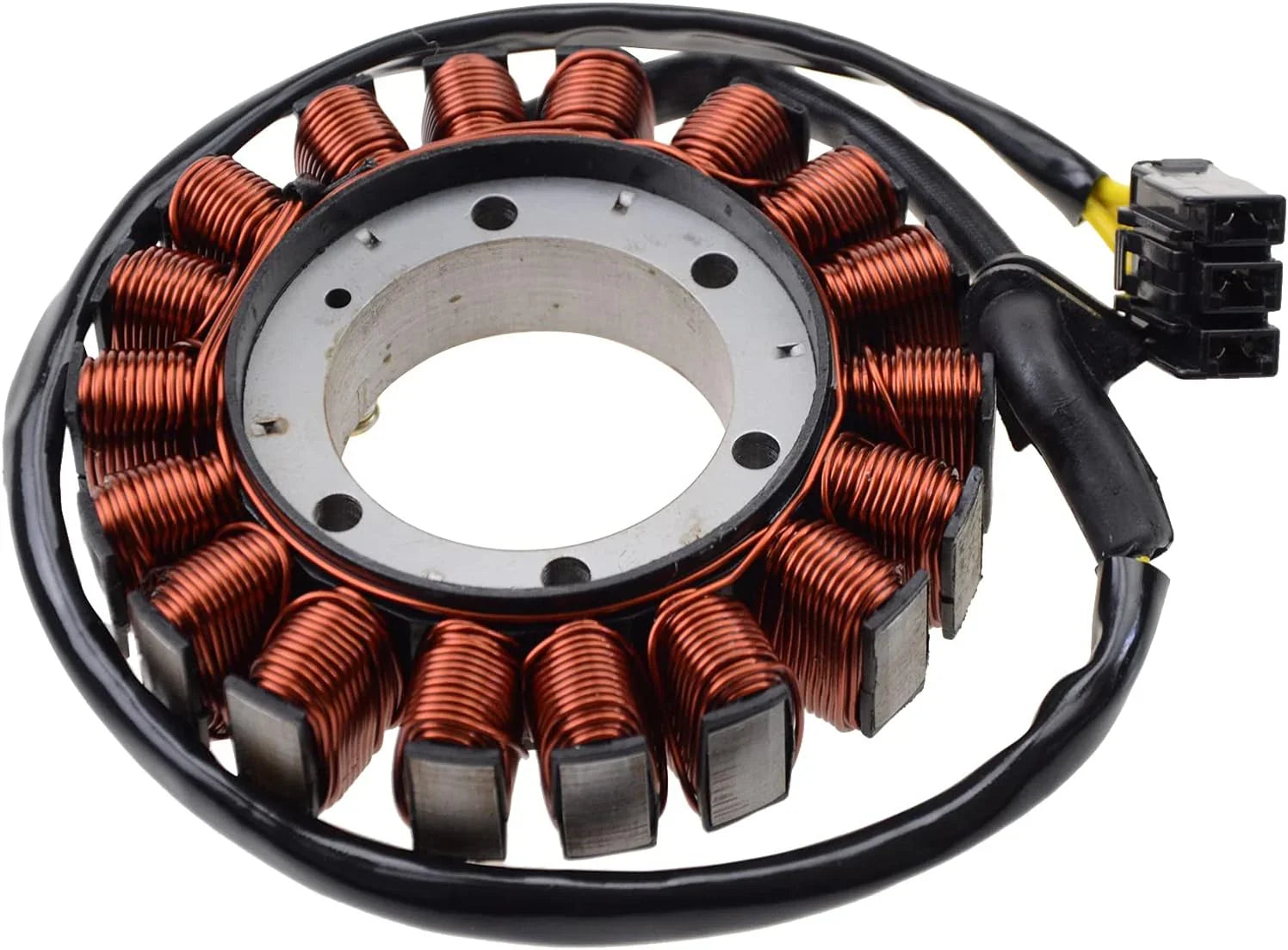 Motorcycle stator coil for Honda NC700S NC700X NC700XD, copper wire winding with connector