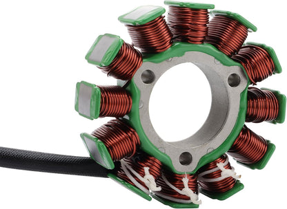 GOOFIT 12-Spulen-Stator für Suzuki RMZ250 RMZ450 2013-2018 32101-28HA0 Magnetzündung