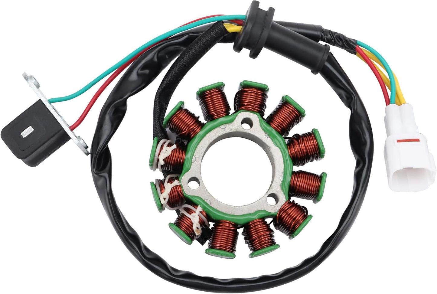 GOOFIT 12-Spulen-Stator für Suzuki RMZ250 RMZ450 2013-2018 32101-28HA0 Magnetzündung