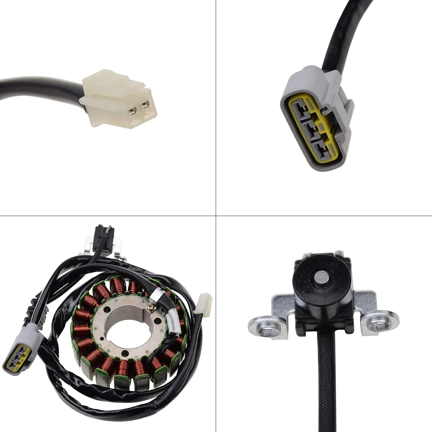 Yamaha MT-09 FZ-09 XSR900 stator magneto coil set with wiring connectors