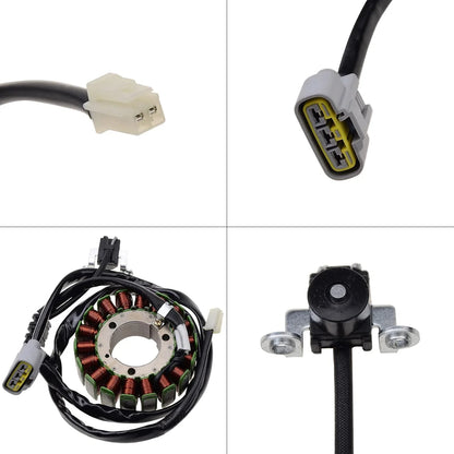 Yamaha MT-09 FZ-09 XSR900 stator magneto coil set with wiring connectors