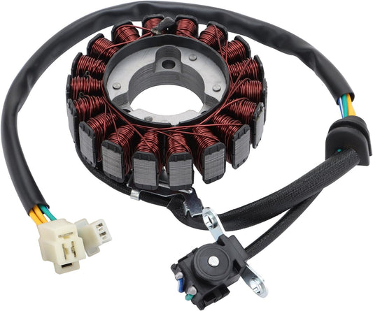 Stator 18 bobines 5 fils GOOFIT pour Honda CBF125 GLR125 2015-2018 Magnéto Générateur