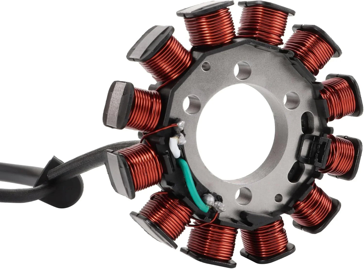 Honda XR150L motorcycle stator replacement part with copper coils and wiring