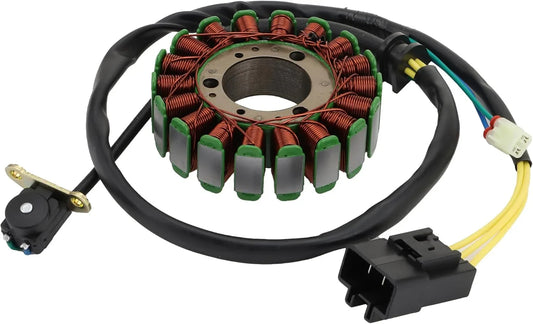 Motorcycle stator magneto for CFMoto 250NK, 250SR, 300NK, 300SR with wiring harness