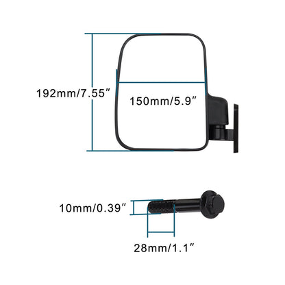 Side View Mirrors for 2018 Polaris RANGER XP 1000