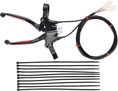 7/8" 22mm Lenker-Bremshebel mit Kabel für Mini Bike Elektroroller