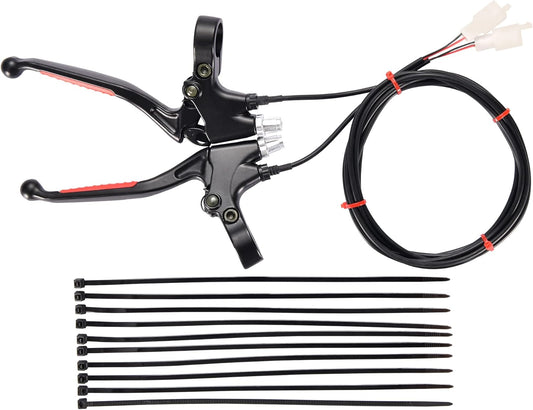 7/8" 22mm Lenker-Bremshebel mit Kabel für Mini Bike Elektroroller