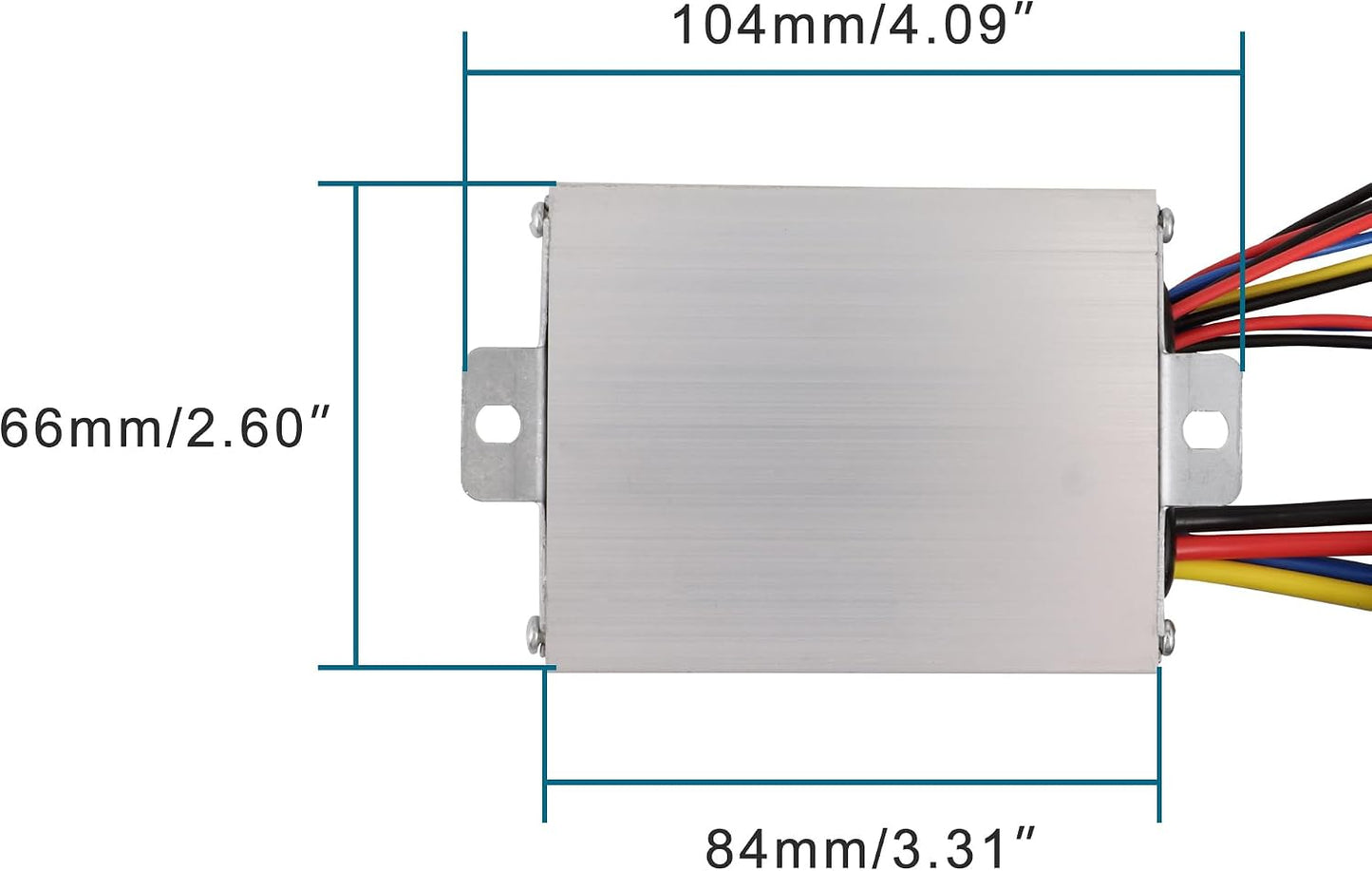 24V 500W Brushed Motor Speed Controller for Electric Bike Scooter Tricycle