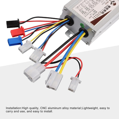 24V 500W Brushed Motor Speed Controller for Electric Bike Scooter Tricycle