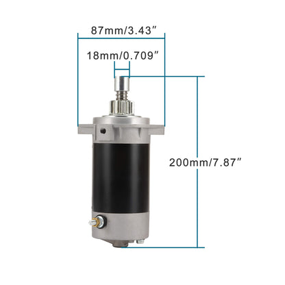 GOOFIT Starter Motor Replacement for Outboard DF50 Marine Engine