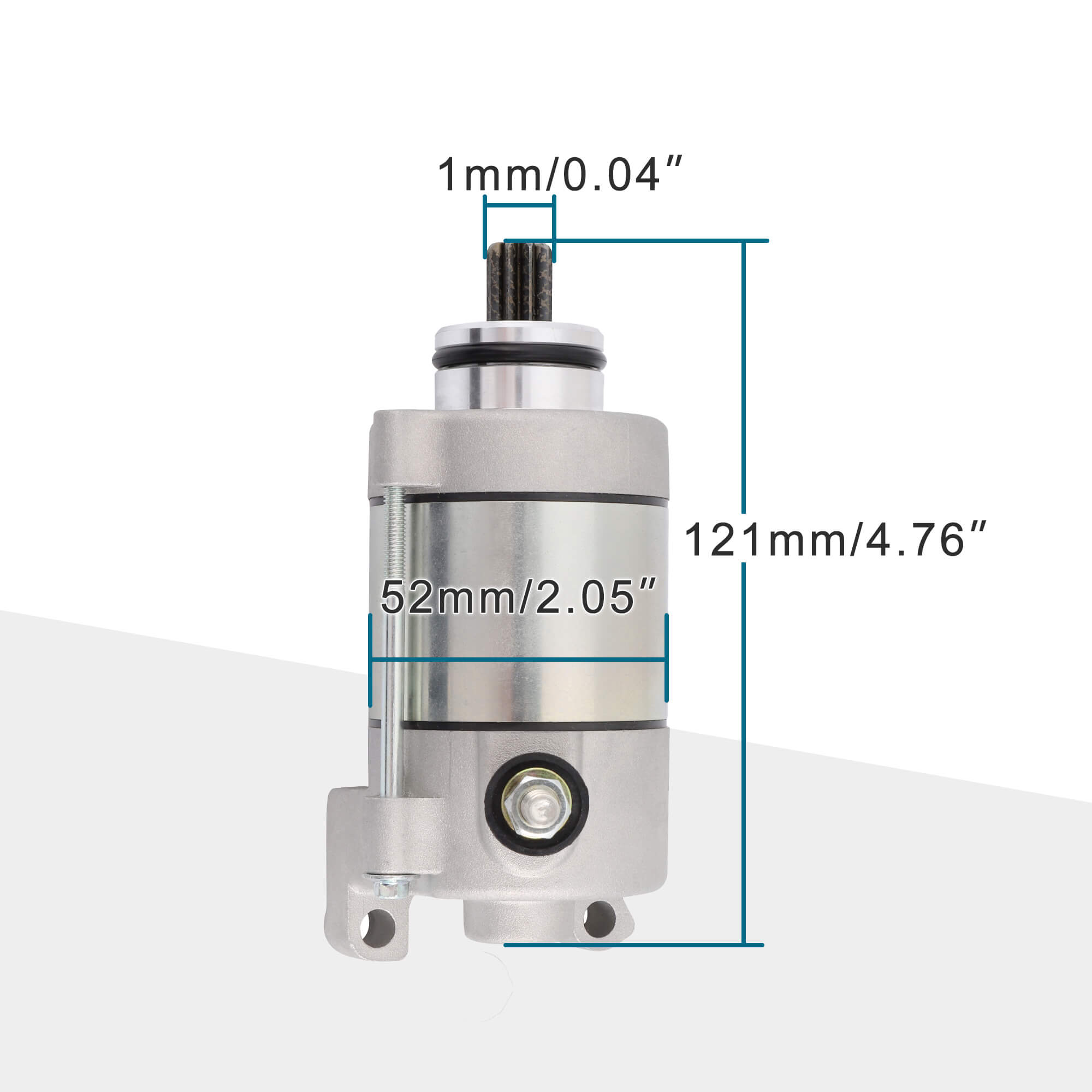 GOOFIT Starter Motor Replacement for CRF450X 2005-2016 31200-MEY-671 Motorcycle