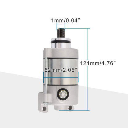 GOOFIT Starter Motor Replacement for CRF450X 2005-2016 31200-MEY-671 Motorcycle