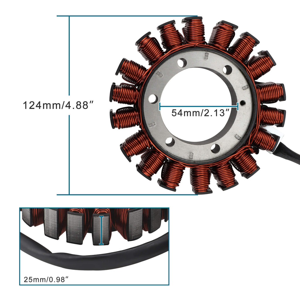 GOOFIT Motorcycle Magneto Generator Stator Coil Replacement for CB500F 2013-2021 CB500F ABS 2013-2021 CB500X