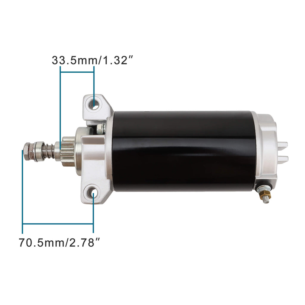 GOOFIT Starter Motor Replacement for Starter Motor Outboard Motor Starter