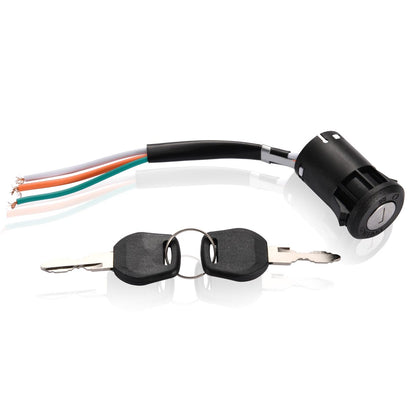 3-Wire Ignition Key Switch for 50cc–250cc ATV Go Kart Dirt Bike