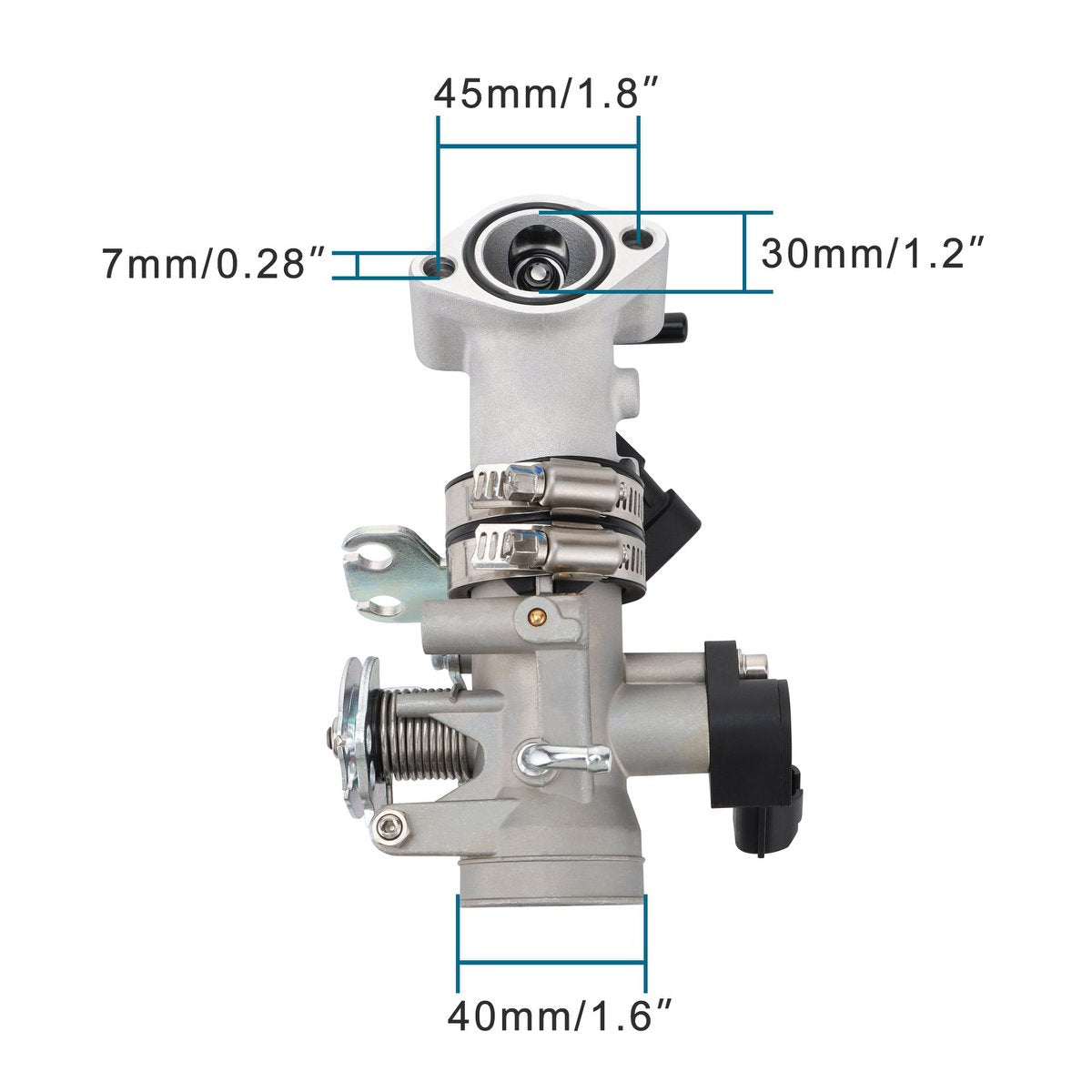 30mm Throttle Body Assembly for GY6 169cc 170cc EFI Engine