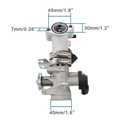 30mm Throttle Body Assembly for GY6 169cc 170cc EFI Engine