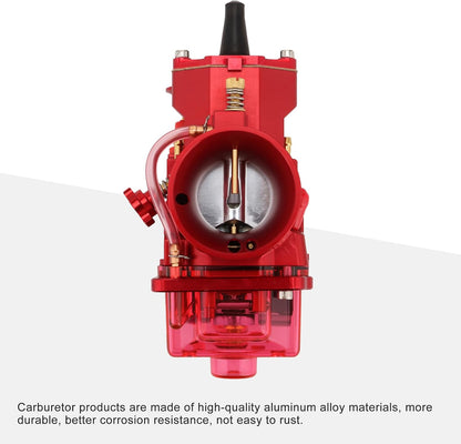 30mm PWK Carburetor Red for 150cc–250cc Dirt Bike ATV Quad