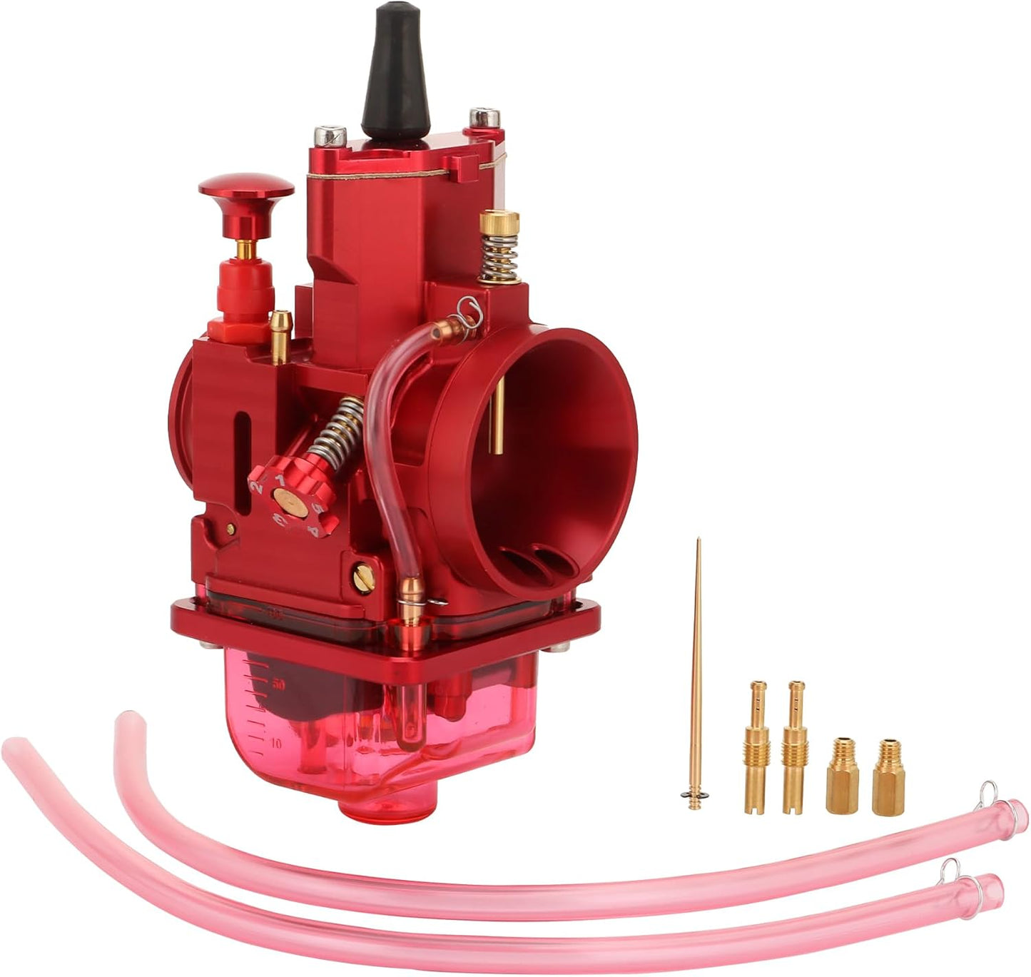 32mm PWK Carburetor Red for 200cc–300cc Dirt Bike ATV Quad