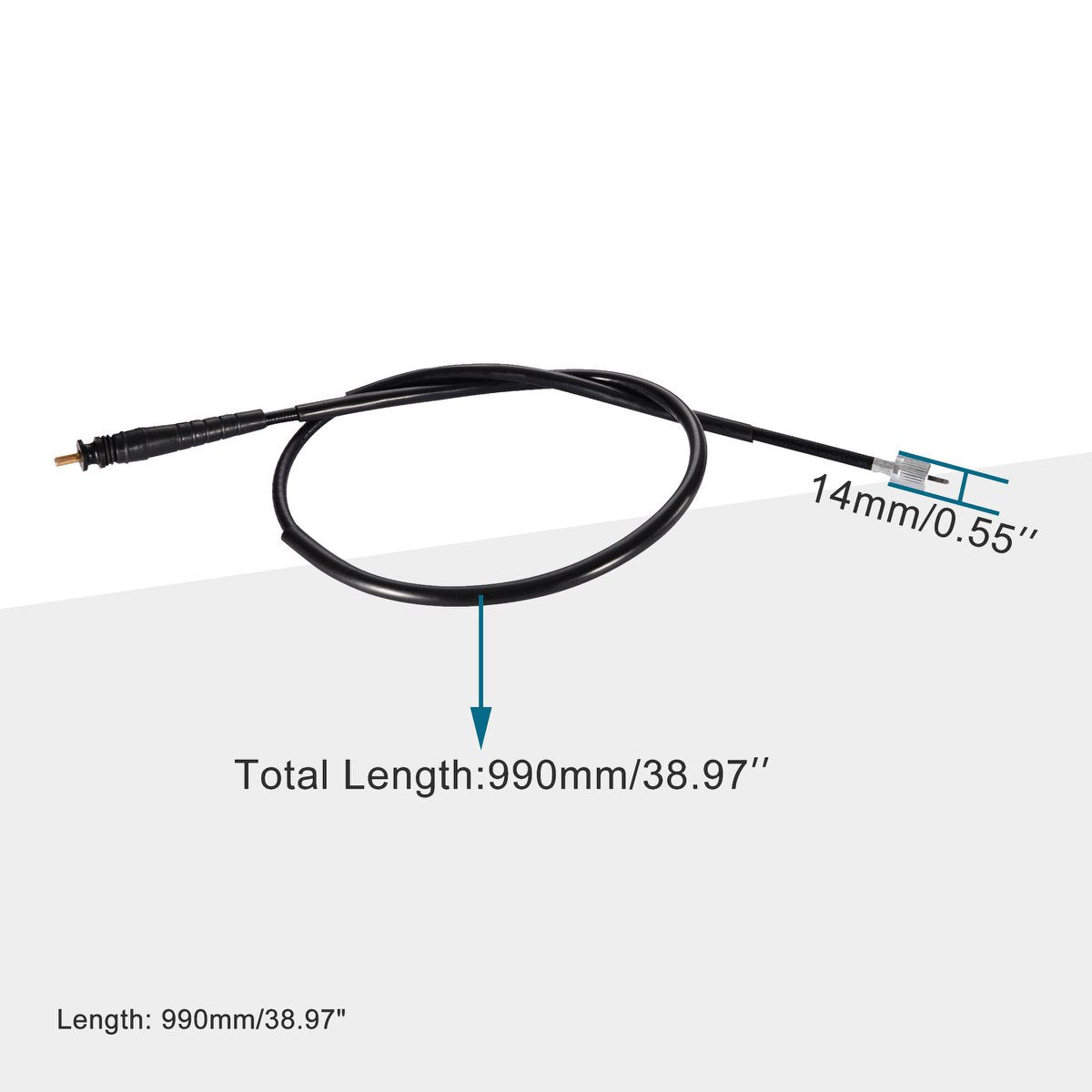 38.98" Speedometer Cable for GY6 50cc-150cc Moped Dirt Bike Scooter