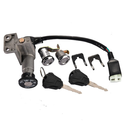 4-Pin Ignition Switch Key for GY6 49cc 50cc Scooter Jonway 50QT-21