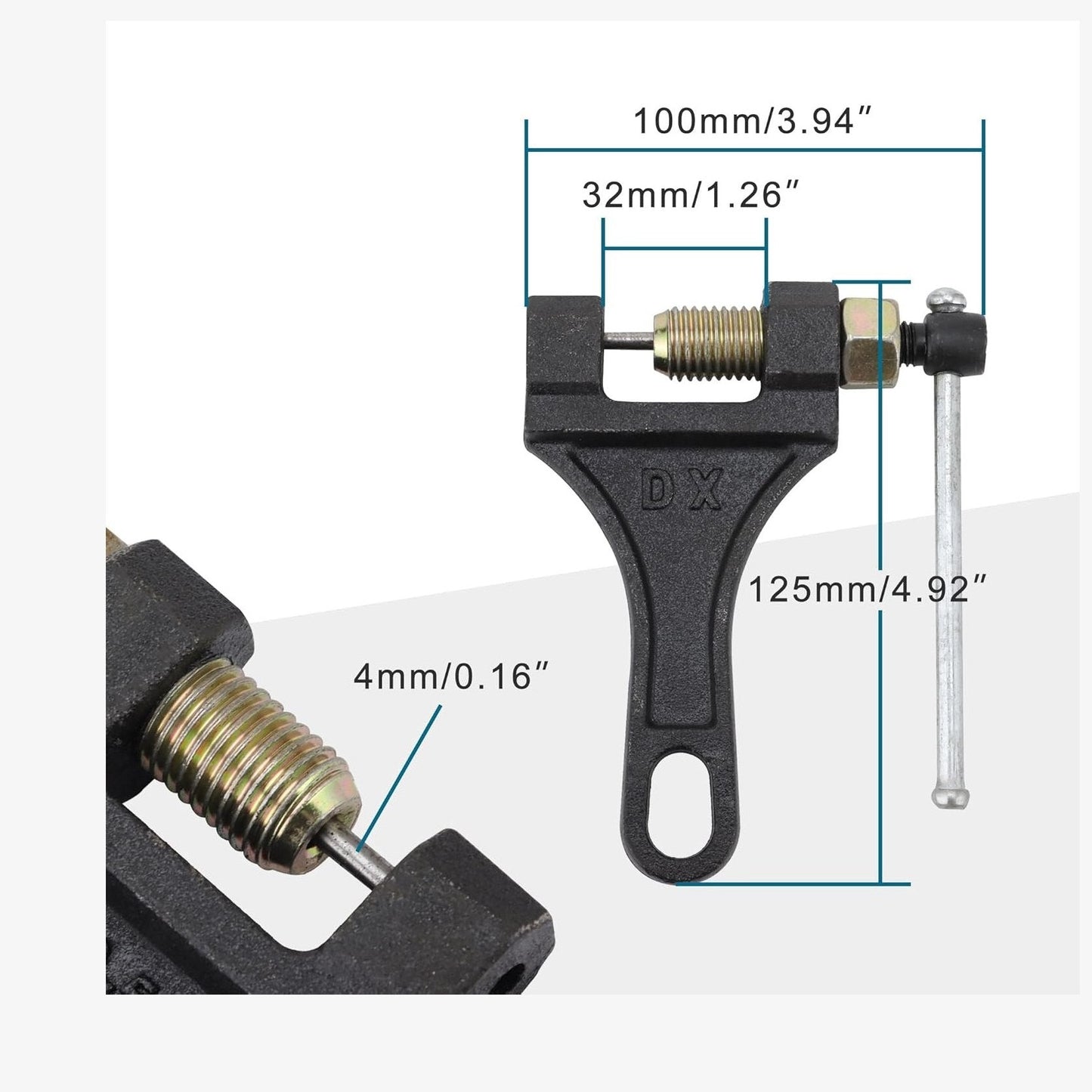 420 Standard Roller Chain 132 Link Set For 110cc 125cc Engine