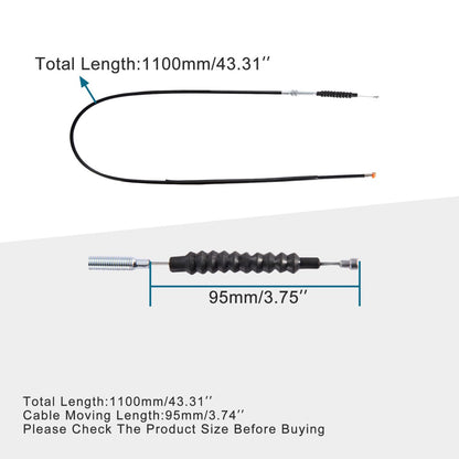 43.31" Clutch Cable for 50cc-150cc Dirt Bike