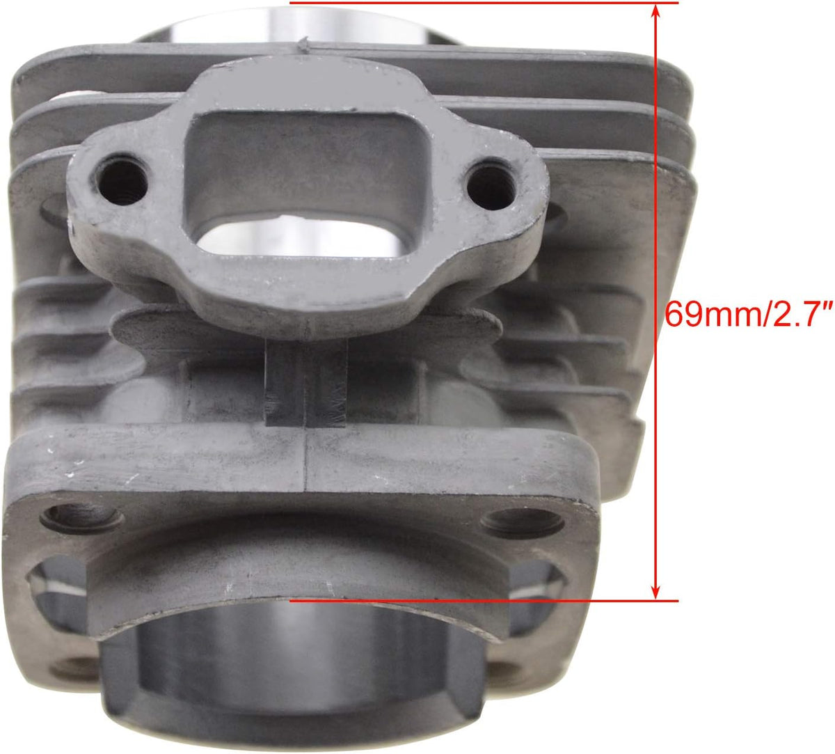 44mm Big Bore Cylinder for 47cc 49cc 2-Stroke Pocket Bike Mini ATV
