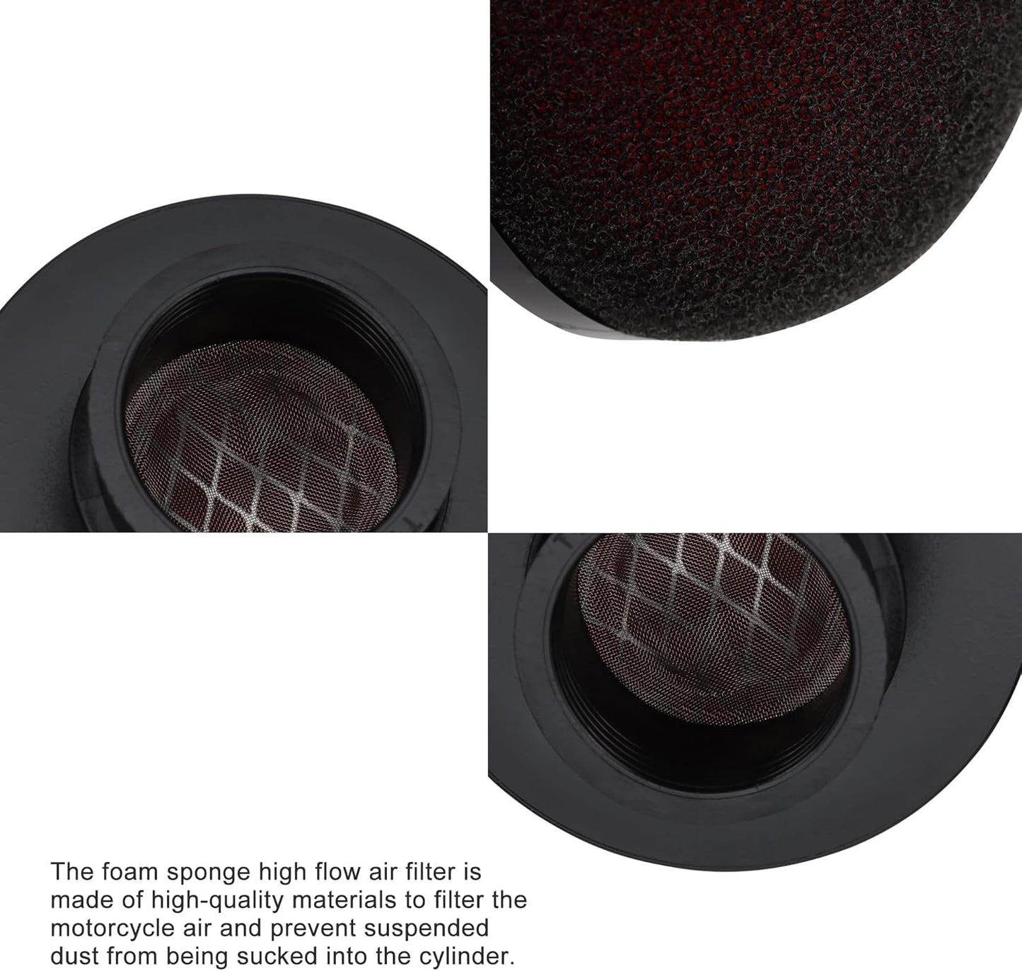 Foam Air Filter 45mm for 2-Stroke 70cc 90cc Scooter Motorcycle