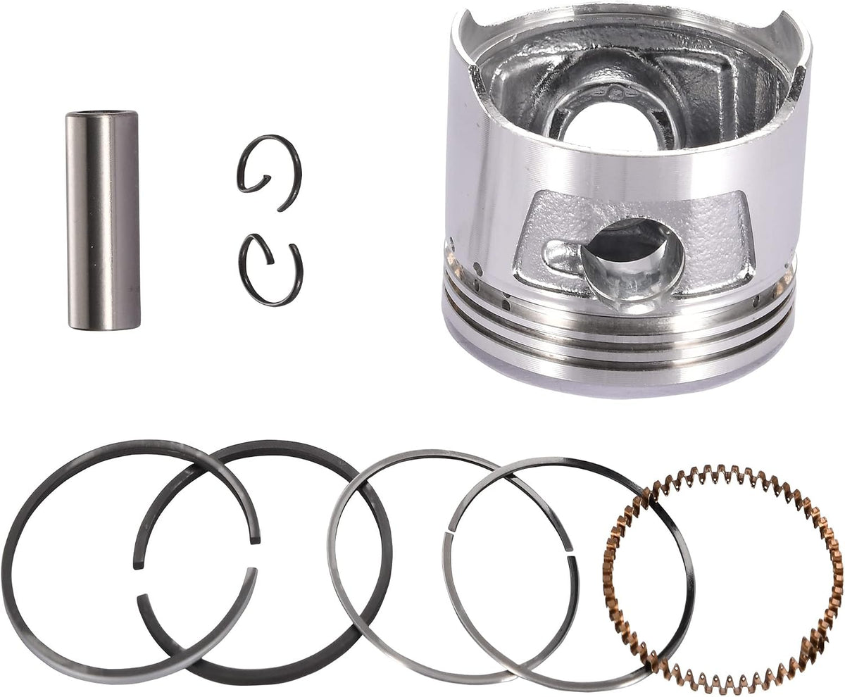 47mm Piston Ring Kit for 70cc 90cc 4-Stroke Horizontal Engine ATV Pit Bike