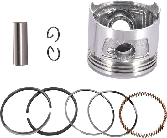 47mm Piston Ring Kit for 70cc 90cc 4-Stroke Horizontal Engine ATV Pit Bike