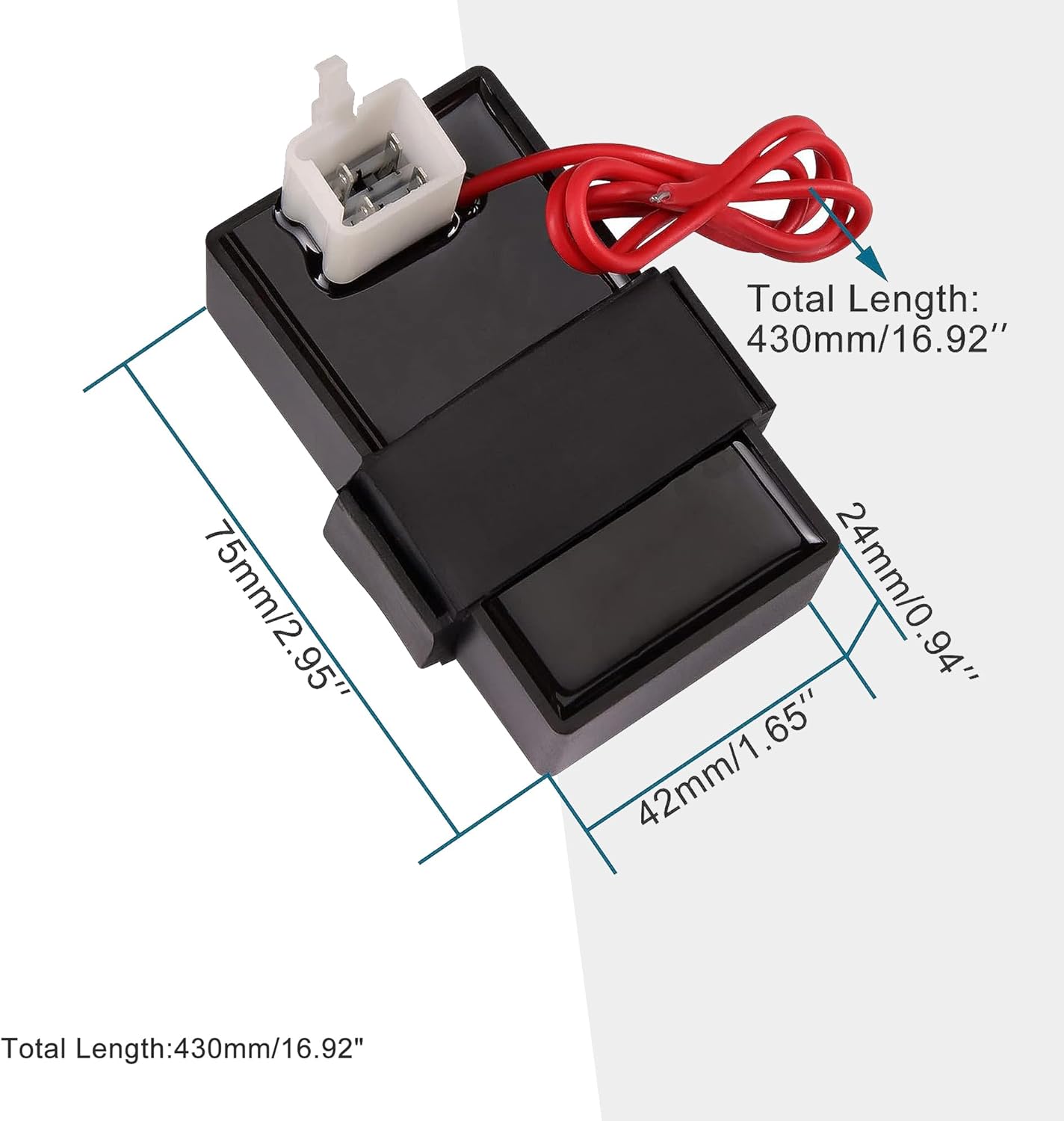 4 Pin DC CDI Ignition Module for 50cc-125cc ATV Dirt Bike Go Kart
