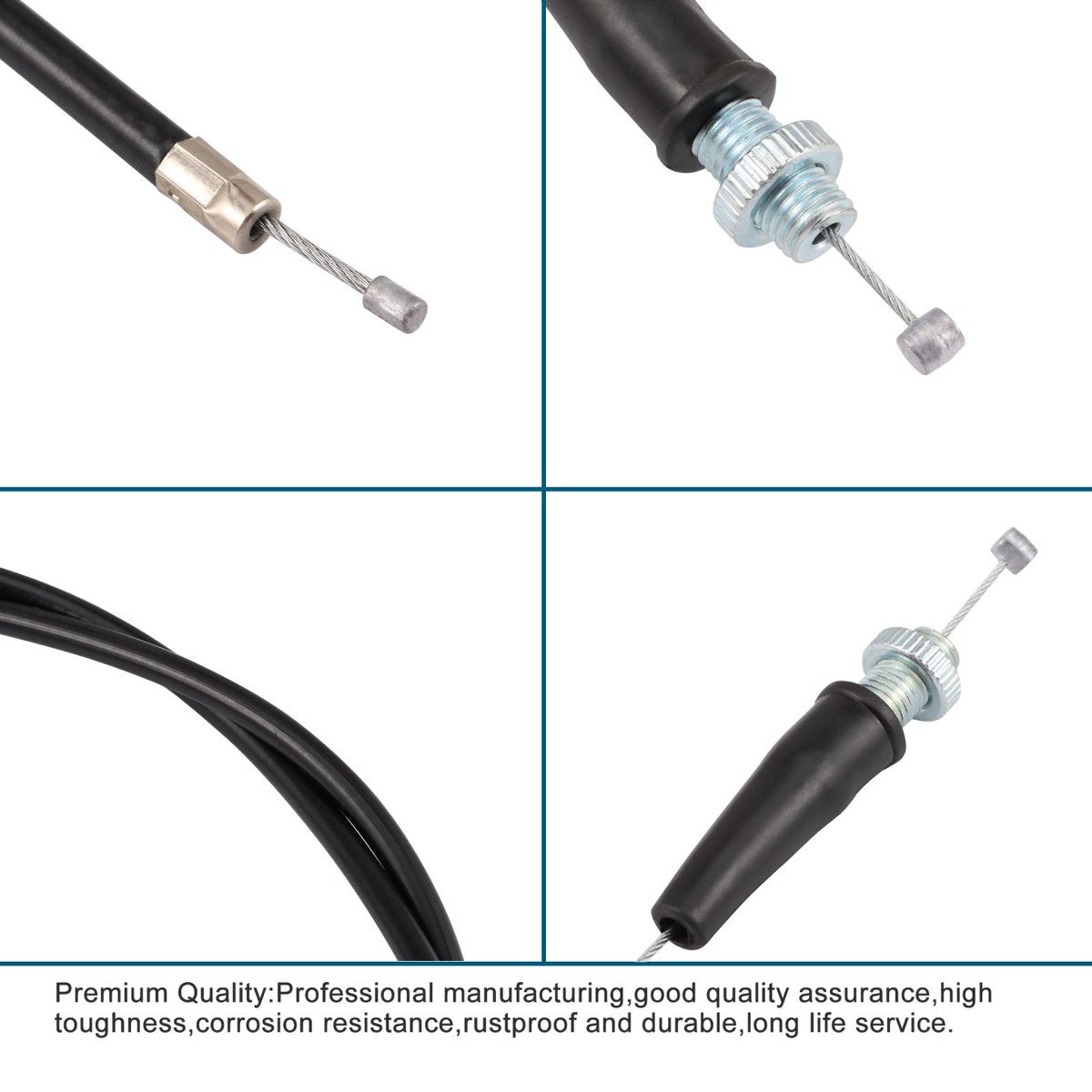 50.39" Drum Brake Cable Set for 50cc-125cc ATV