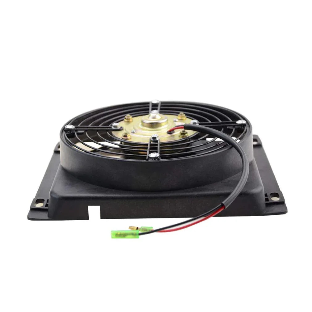 12V DC Square Cooling Fan (7-Blade) for 250cc Water-Cooled Engines - goofitmoto