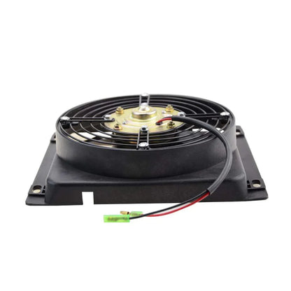 12V DC Square Cooling Fan (7-Blade) for 250cc Water-Cooled Engines - goofitmoto